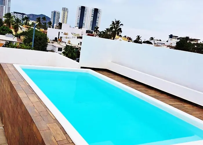 Apartamento Lomas de Mazatlán - Zona Dorada y 1 Min Playas